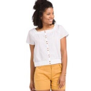 prAna Araceli Top Size L in White